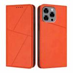 For Doogee Note 58 / Note 58 Pro Strong Magnetic Frosted Flip Leather Phone Case(Orange)