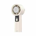 WK WT-F27 GeeFon High-speed Cooling Handheld Fan(Beige)