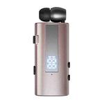 K92 Collar Clip Wireless Bluetooth Earphone(Pink)