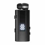 K92 Collar Clip Wireless Bluetooth Earphone(Black)