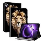 For Xiaomi Redmi K Pad 8.8 inch Crystal Texture Colored Drawing Leather Tablet Case(Lion Head)