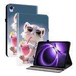 For Xiaomi Redmi K Pad 8.8 inch Crystal Texture Colored Drawing Leather Tablet Case(Cartoon Tiger Cub)