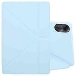 For Xiaomi Redmi Pad 2 Deformation Silicone Leather Tablet Case(Sky Blue)