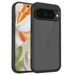 For Google Pixel 10 Skin Feel Frosted PC+TPU Shockproof Phone Case(Transparent Black)