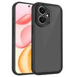 For Honor 400 Global 156.5mm Skin Feel Frosted PC+TPU Shockproof Phone Case(Transparent Black)