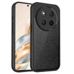 For Honor X60 Pro Skin Feel Frosted PC+TPU Shockproof Phone Case(Transparent Black)