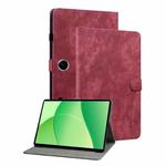 For OPPO Pad SE 11 inch Tiger Pattern Flip Leather Tablet Case(Red)