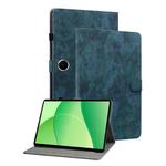 For OPPO Pad SE 11 inch Tiger Pattern Flip Leather Tablet Case(Dark Blue)