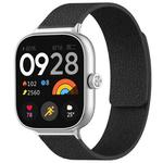 For Xiaomi Smart Band 9 Pro/8 Pro/Redmi Watch 5/4 xDfind Litchi Texture Magnetic Silicone Watch Band(Black)