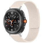 For Samsung Galaxy Watch8 / 8 Classic xDfind Litchi Texture Magnetic Silicone Watch Band(Starlight)