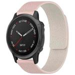 For Garmin Fenix 8/7S/6S/5S 20mm xDfind Litchi Texture Magnetic Silicone Watch Band(Pink Sstarlight)