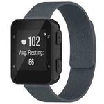 For Garmin Forerunner 35/30/35J 20mm xDfind Litchi Texture Magnetic Silicone Watch Band(Grey)