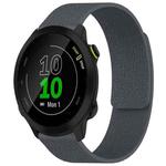 For Garmin Forerunner 45 / 45S / Swim 2 18mm xDfind Litchi Texture Magnetic Silicone Watch Band(Grey)