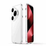 For Huawei Pura 80 Ultra 5G Aurora Series Lens Protector + Metal Frame Phone Case(Silver)
