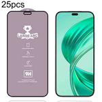 For Honor X8b 25pcs 9H 0.4mm High Aluminum Large Arc Tempered Glass Film