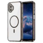 For Samsung Galaxy XCover7 Pro PC Hybrid TPU Airbag Shockproof MagSafe Phone Case(Transparent Black)