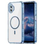 For Samsung Galaxy XCover7 Pro PC Hybrid TPU Airbag Shockproof MagSafe Phone Case(Transparent Blue)