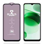 For Realme C35 9H 0.4mm High Aluminum Large Arc Tempered Glass Film