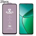 For Realme 12+ 25pcs 9H 0.4mm High Aluminum Large Arc Tempered Glass Film