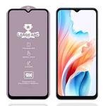 For OPPO A18 4G / A38 4G 9H 0.4mm High Aluminum Large Arc Tempered Glass Film