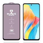 For OPPO A58 4G 9H 0.4mm High Aluminum Large Arc Tempered Glass Film