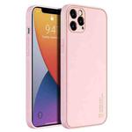 For iPhone 12 Pro DUX DUCIS YOLO Series PU + PC + TPU Protective Case(Pink)