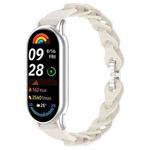 For Xiaomi Smart Band 10 / 9 / 8 xDfind Hollow Bracelet Silicone Watch Band(Satrlight)