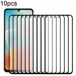 For Samsung Galaxy M06 SM-M066B 10pcs Front Screen Outer Glass Lens with OCA Optically Clear Adhesive