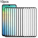 For Samsung Galaxy A06 5G SM-A066B 10pcs Front Screen Outer Glass Lens with OCA Optically Clear Adhesive