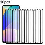 For Samsung Galaxy F06 5G SM-E066B 10pcs Front Screen Outer Glass Lens with OCA Optically Clear Adhesive