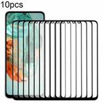 For Samsung Galaxy M05 SM-M055F 10pcs Front Screen Outer Glass Lens with OCA Optically Clear Adhesive