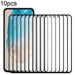 For Samsung Galaxy M35 SM-M356B 10pcs Front Screen Outer Glass Lens with OCA Optically Clear Adhesive