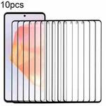 For Samsung Galaxy C55 SM-C556B 10pcs Front Screen Outer Glass Lens with OCA Optically Clear Adhesive
