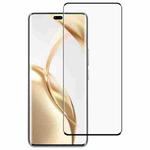 For Honor 200 Pro Full Glue 9H HD 3D Curved Edge Tempered Glass Film(Black)