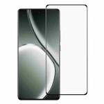 For Realme GT 6T Full Glue 9H HD 3D Curved Edge Tempered Glass Film(Black)