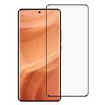 For Realme GT5 Pro Full Glue 9H HD 3D Curved Edge Tempered Glass Film(Black)