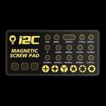 i2C SCO Full Adsorption Magnetic Screw Plate(Black)