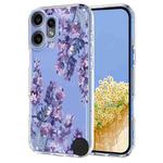 For Nothing CMF Phone 2 Pro Flower Pattern Painted TPU Phone Case(Wisteria)