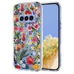 For Nothing Phone 3a Flower Pattern Painted TPU Phone Case(lily)