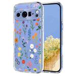 For Google Pixel 9 / 9 Pro / 10 / 10 Pro Flower Pattern Painted TPU Phone Case(Daisy)