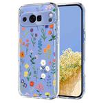 For Google Pixel 9 Pro XL / 10 Pro XL Flower Pattern Painted TPU Phone Case(Daisy)
