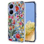For Redmi Turbo 4 Pro 5G / Poco F7 5G Flower Pattern Painted TPU Phone Case(lily)