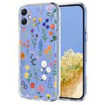 For Samsung Galaxy A07 4G Flower Pattern Painted TPU Phone Case(Daisy)