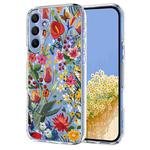 For Samsung Galaxy A16 4G / 5G Flower Pattern Painted TPU Phone Case(lily)