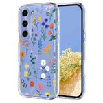 For Samsung Galaxy S24 FE 5G Flower Pattern Painted TPU Phone Case(Daisy)
