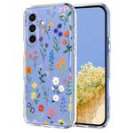 For Samsung Galaxy S25 FE 5G Flower Pattern Painted TPU Phone Case(Daisy)