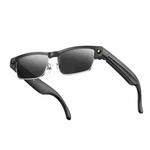 L802 Smart Glasses with 8MP HD Camera Video Recording WiFi Transmission Al Smart Voice Assistant Smart Wearable Headset(Sunglasses Silver Frame)