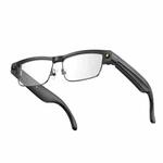 L802 Smart Glasses with 8MP HD Camera Video Recording WiFi Transmission Al Smart Voice Assistant Smart Wearable Headset(Gradient Lenses Black Frame)