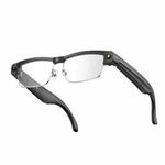 L802 Smart Glasses with 8MP HD Camera Video Recording WiFi Transmission Al Smart Voice Assistant Smart Wearable Headset(Gradient Lenses Silver Frame)