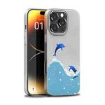 For iPhone 13 Pro Ultra-thin Skin Feel MagSafe Magnetic PC Phone Case(Dolphin)